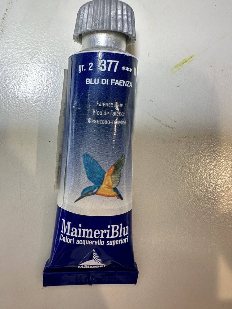MAIMERI BLU WATERCOLORS – ORIGINAL 15ML TUBES Grade 2 Color#377
