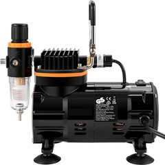 Uimoso Airbrush Kit Dual-action Airbrush Compressor Art Nail Tattoo Makeup Model