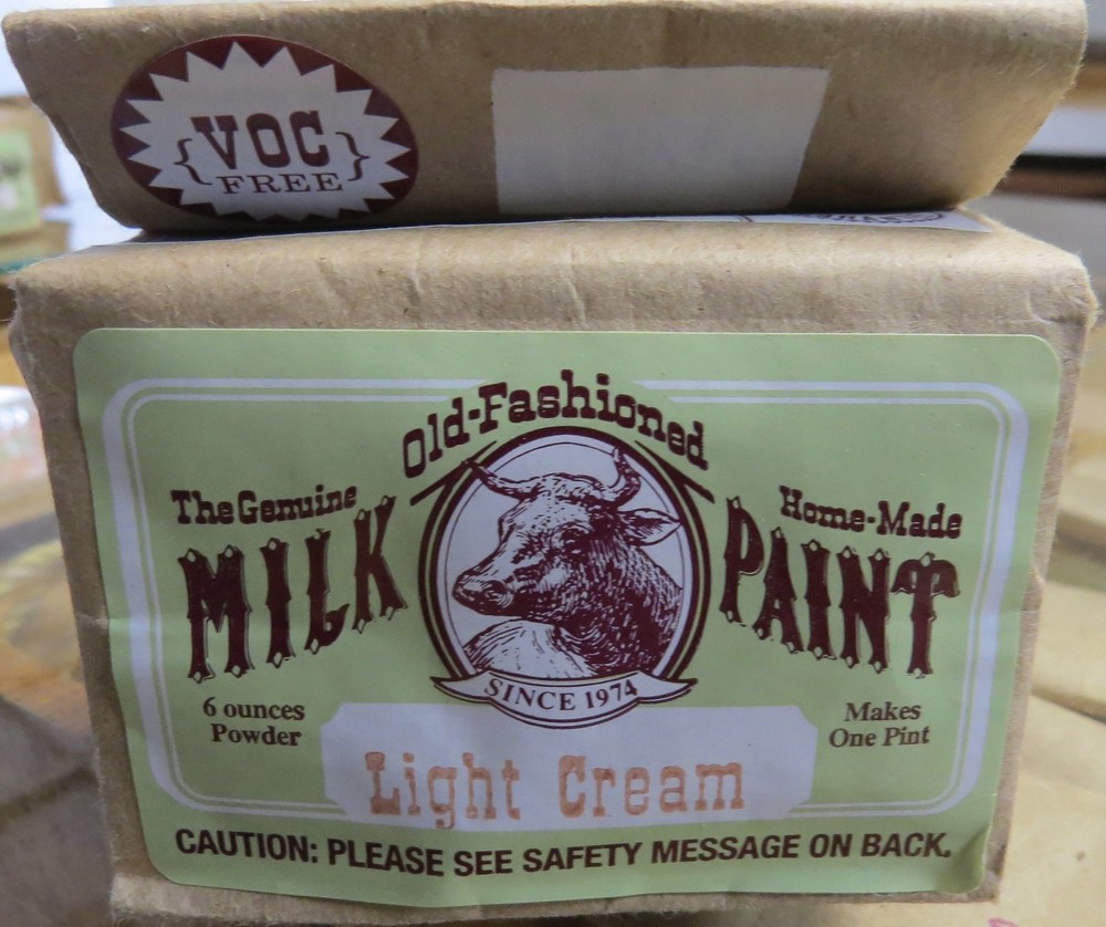 Milk Paint, Light Cream, 1 Pint, The Old-Fashioned Milk Paint Company