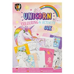 Grafix Activity Book Unicorn with 64 Pages