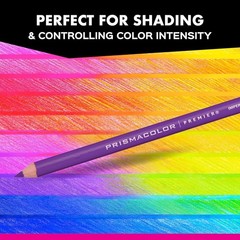 Premier Colored Pencils, Soft Core, Assorted Colors, 48 Count – Durable, Vibr…