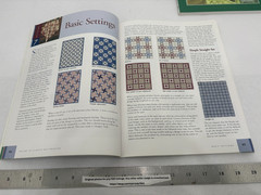 (5) Quilt Books: Quilter’s Handbook, Classic Quiltmaking, A Patchwork Alphabet