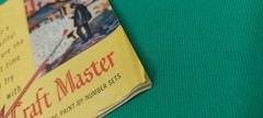 Vintage 1950’s Craft Master Paint By Numbers Catalog Pamphlet 5×7