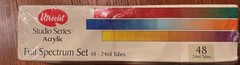 NEW Utrecht Studio Series Acrylic Full Spectrum Set – 48 × 24ml Tubes – Made in