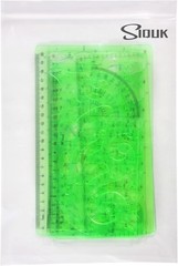 9 Pieces Drawings Templates French Curve Geometric Templates Measuring Rulers