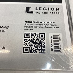 Lot of 5 Legion Stonehenge Aqua Coldpress Artist Panel Black 8×10