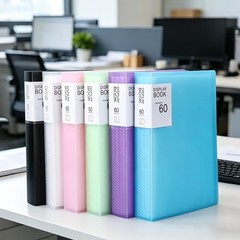 Portfolio Binder with Plastic Sleeves, 8.5 x 11 Art X 11 Inches, Black