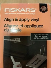 Fiskars Vinyl Alignment Tool Align and Apply Vinyl Flat Surfaces Positioner