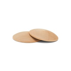 Unfinished Wood Round Discs 1-3/4″, Domed Wooden Circle for Crafts | Woodpeckers