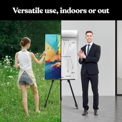 Sturdy Lightweight Easel Stand with Carrying Bag – Perfect for Indoor & Outdoor