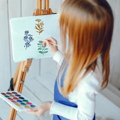 Flower Stencils for Painting Reusable 42pcs Wall Art Crafts Leaf Templates for