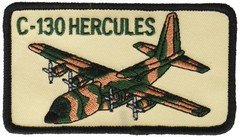EagleEmblems PM5130 Patch-USAF,C-130 Hercules (4”)
