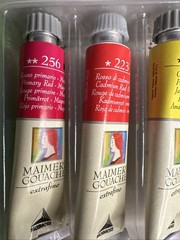 Maimeri Artist Gouache Extrafine Intro Set 8 Colors + Fixative Tempera Italy