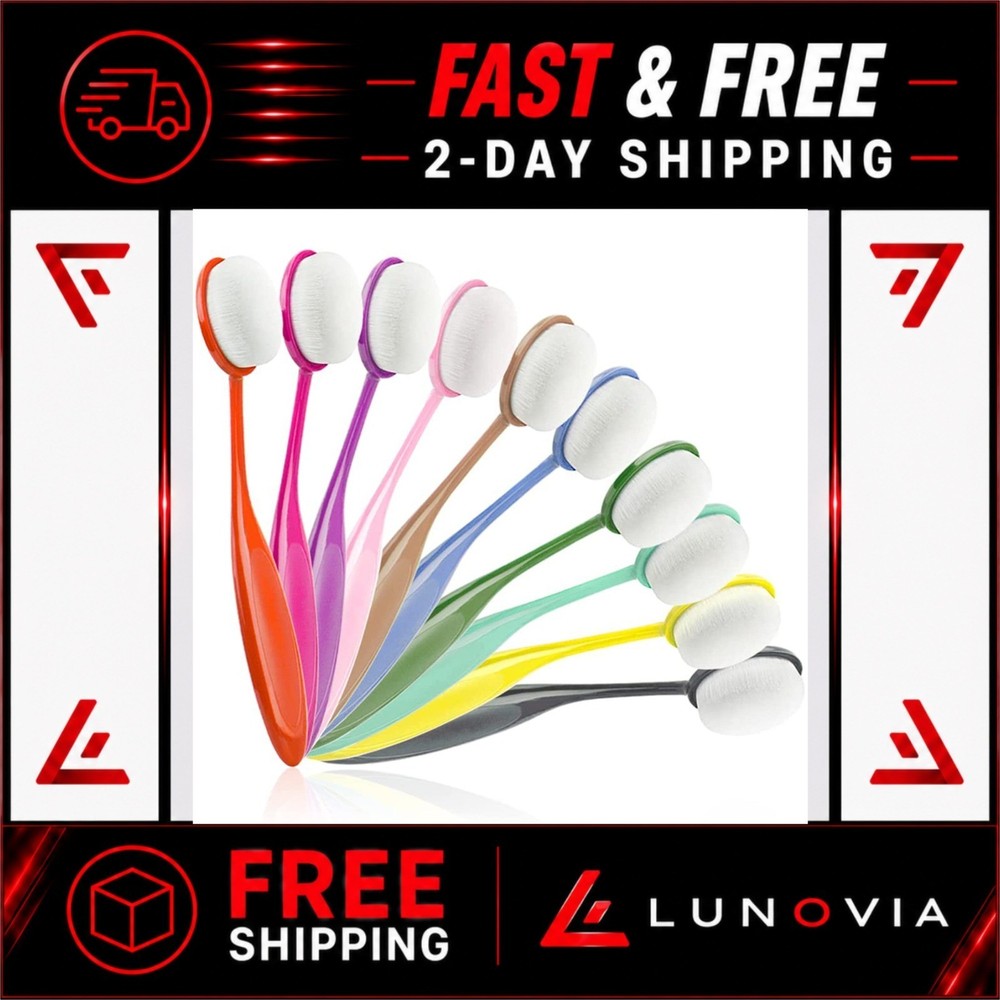 Yoseng 10 Pack Ink Blending Brushes for Paper Crafts – Color-Coded Handles