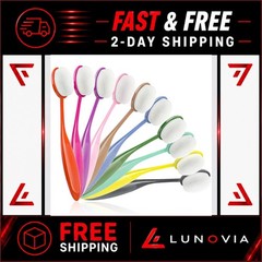 Yoseng 10 Pack Ink Blending Brushes for Paper Crafts – Color-Coded Handles