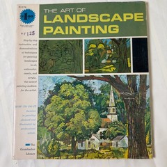 VTG Lot of 4 Grumbacher Library The Art of Drawing/Painting Trees Landscape Etc