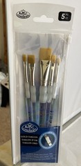 SG-304 5 Piece Flat Brush Set Royal & Langnickel