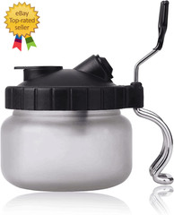 Multifunctional Airbrush Cleaning Pot Wash Station with Holder