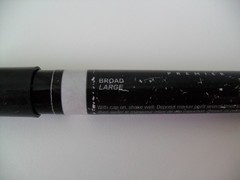 Prismacolor Premier Prisma SILVER BROAD PAINT PEN PM117 Pre-Owned 75% Full Paint