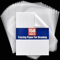 PSLER Translucent Tracing Paper Carbon Transfer Lettering Sketch Drawing Vellum