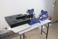 INTBUYING Micro-adjust 3 Color Screen Printing Machine&Flash Dryer Enhanced