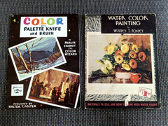 Walter T. Foster COLOR PAINTING Book Lot of 2 – FAST SHIPPING