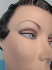 15″ Hand painted Vintage Styled Mannequin Display Head By Decoeyes Imgrid Hats