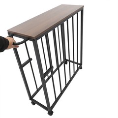 Black Painting Drying Rack Art Storage Rack Display Stand w/ 4 Universal Wheels