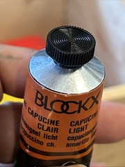 BLOCKX Capucine Yellow Light Oil Color 35ml New Old Stock Vintage 23.426
