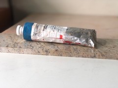 Williamsburg Handmade Oil Paint Tube 150 ml – Cerulean Blue Genuine, Series 8