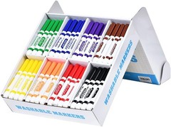 Washable Markers Bulk Pack – 8 Colors, Fine Point, Perfect for Kids’ Crafts