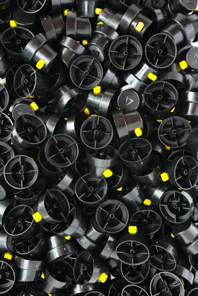 Pack Of 100 Transversal Spray Paint Caps For Male Valve Cans Graffiti Art