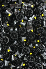 Pack Of 100 Transversal Spray Paint Caps For Male Valve Cans Graffiti Art