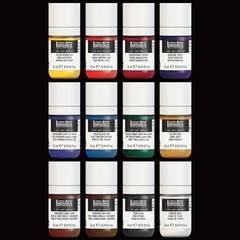 Liquitex Professional Soft Body Acrylic 8.88 Fl Oz (Pack of 1), 12 Colors