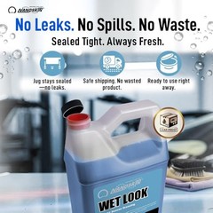 WET LOOK All Season Dressing 1 Gallon – Exterior Rubber 128 Fl Oz (Pack of 1)