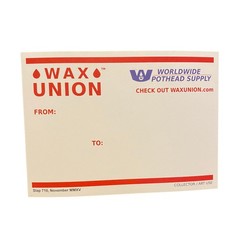 Wax Union Parody Slap of USPS Priority Mail Labels 228 Graffiti Art Sticker