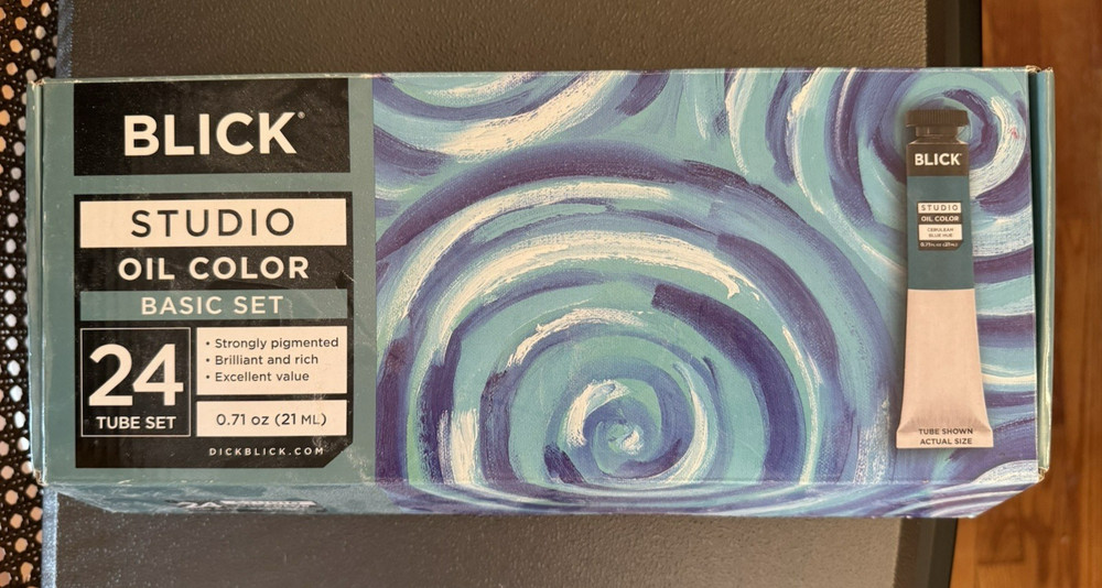BLICK STUDIO OIL COLOR BASIC SET 24 TUBE SET
