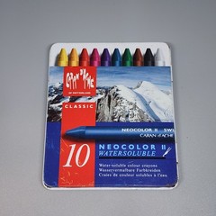 Caran d’Ache Neocolor II CLASSIC 10 Water Soluble Wax Pastels Caran Dache 2 **