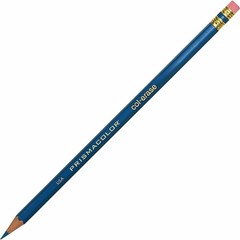 Prismacolor Col-erase Pencil With Eraser, Blue Lead, Blue Office Product