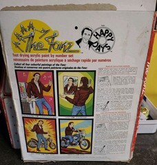 Vintage 1976 Fonz Happy Days Paint by Number CRAFT MASTER Rare Canada Version