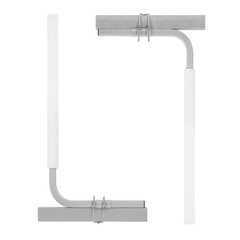 VEVOR Marine Trailer Guide Set – Adjustable Steel Supports for Boat Trailers