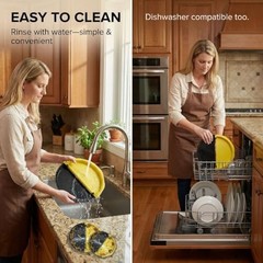 4-in-1 Nesting Tortilla Sealer & Crimper—4/6/8/10-Inch Sizes