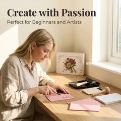 Lnncdsc Linocut Kit for Beginners & Adults â€“ Complete Block Printing Supplies