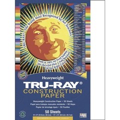 Tru-ray Heavyweight Construction Paper – 12″ X 9″ – Slate Gray (103028)