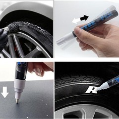 Tire Paint Pen Erasable Weatherproof Non-Fading Quick Dry Tyre Drawing Marker