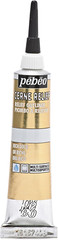 Pebeo Vitrail, Cerne Relief Dimensional Paint, 20 Ml Tube with Nozzle – Rich Gol