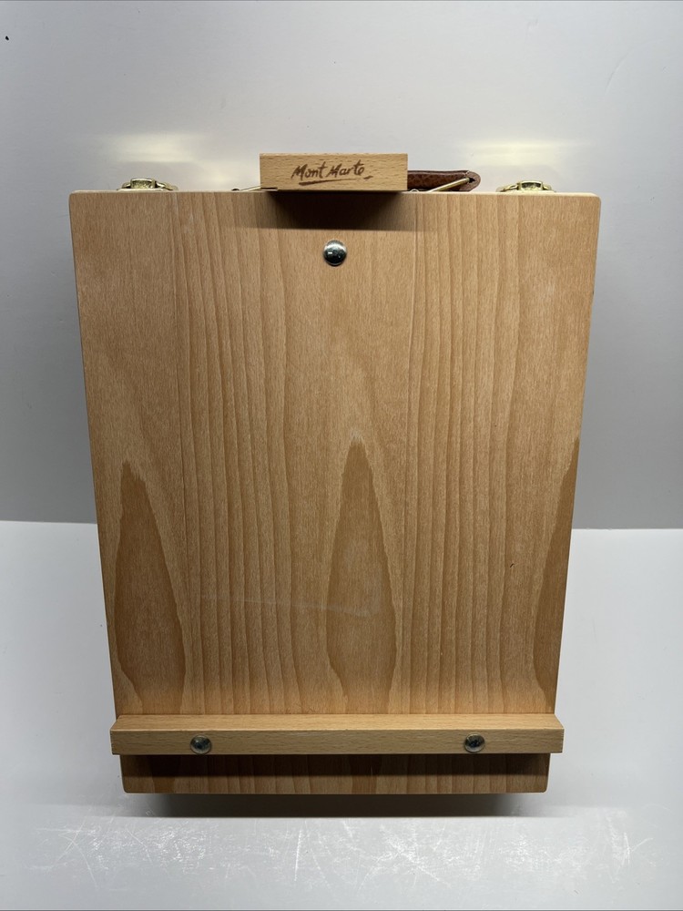 Wood Easel and storage box for drawing and Painting instruments / supplies