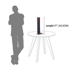 TRANSON Small Poster Tube Storage 17“ to 27” 1 Pack-Red Ring, 1