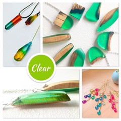 24 Color Epoxy Resin Pigment Set Transparent UV Dye for DIY Crafts