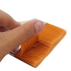 12pc Professional Nylon Paint Brush Set Acrylic Watercolor Flat Head Brushes